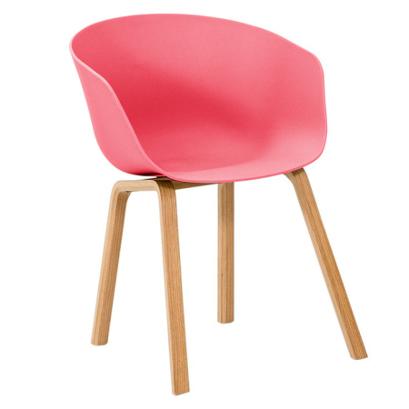 Пластиковый стул Красный